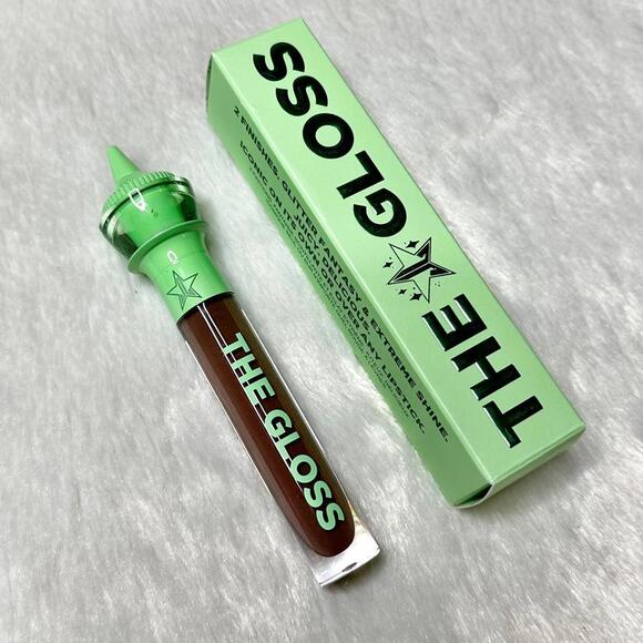 NIB Jeffree Star Ltd Edition Untouchable The Gloss Lip Gloss Brown 4.5ml - Picture 1 of 12